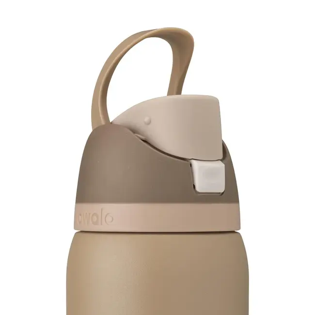 Owala Drinkfles FreeSip Down To Earth 945ml – Grote Geïsoleerde RVS Drinkfles met Gepatenteerde FreeSip® Tuit