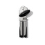 OXO Steel Blikopener RVS – Ergonomische Handmatige Blikopener met Ingebouwde Flesopener