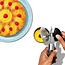 OXO Steel Blikopener RVS – Ergonomische Handmatige Blikopener met Ingebouwde Flesopener