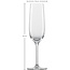 Glas Champagneglas For You 240ml – Elegant Champagneglas van Breukvast Tritan® Kristalglas