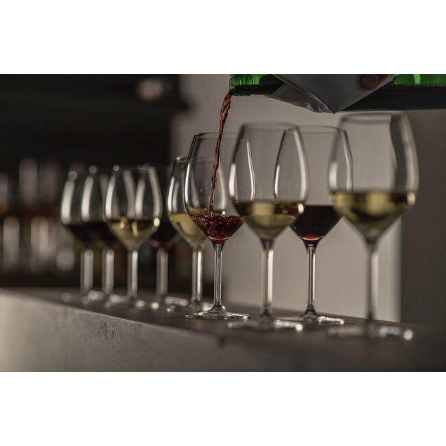 Rode Wijnglazen For You 606ml – Set van 4 Universele Rode Wijnglazen van Breukvast Tritan® Kristalglas