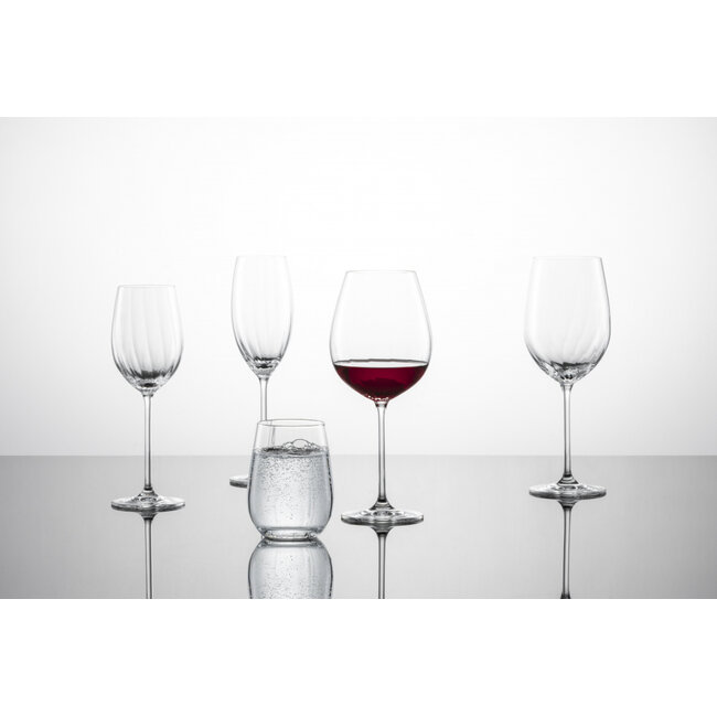 Zwiesel Glas Prizma Witte Wijnglazen 347ml – Set van 2 Luxe Glazen met Ribbelstructuur van Breukvast Tritan® Kristalglas