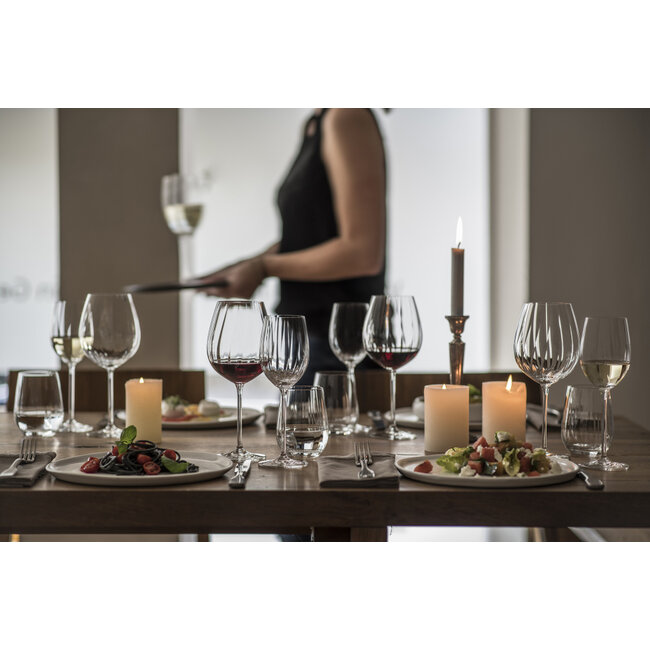 Zwiesel Glas Prizma Witte Wijnglazen 347ml – Set van 2 Luxe Glazen met Ribbelstructuur van Breukvast Tritan® Kristalglas