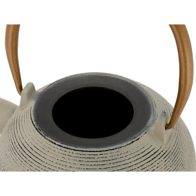 Bredemeijer Sakura Gietijzeren Theepot 1,2L Grijs – Traditionele Japanse Theepot inclusief RVS Theefilter