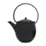 Bredemeijer Sendai Gietijzeren Theepot 1,2L Zwart – Traditionele Japanse Theepot inclusief RVS Theefilter