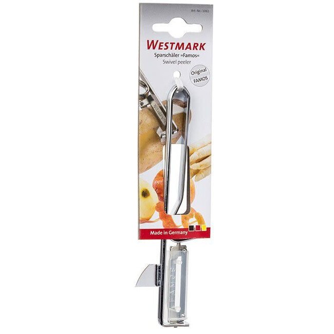 Westmark Famos Dunschiller RVS – De Klassieke Duitse Aardappelschiller & Groenteschiller van Roestvrij Staal