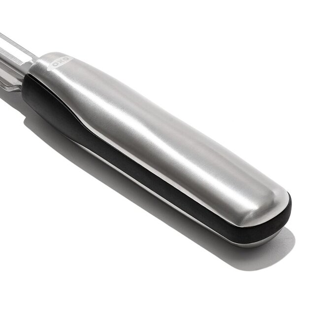 OXO SteeL Swivel Peeler RVS Dunschiller – Luxe Ergonomische Aardappelschiller & Groenteschiller van Roestvrij Staal