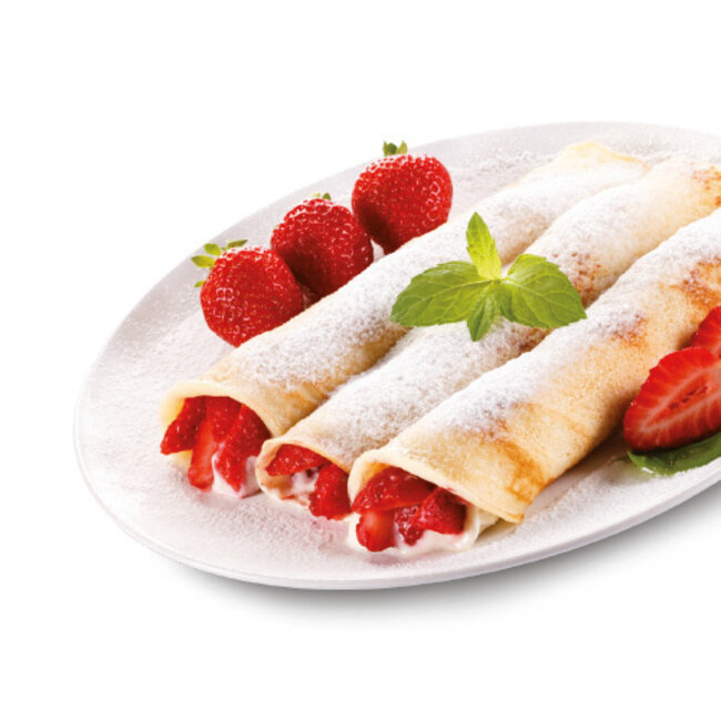Ibili Nylon Crêpe Spatel & Beslagverdeler – Hittebestendige T-Spatel tot 250°C voor Flinterdunne Crêpes