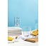 Ototo Deep Dive Glazen Set van 3 – Stapelbare Waterglazen & Sapglazen met Speels Duiker Design