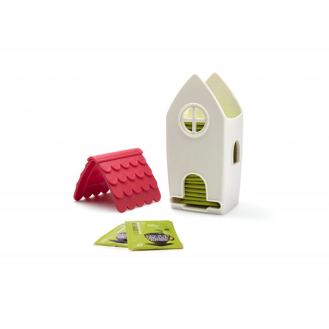 Ototo Tea House Thee Organizer – Schattig & Praktisch Theehuisje voor Theezakjes