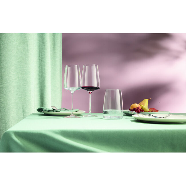 Zwiesel Glas Glas Vivid Senses Waterglazen 500ml Set van 4 – Tritan® Kristalglas Tumblers voor Water en Cocktails