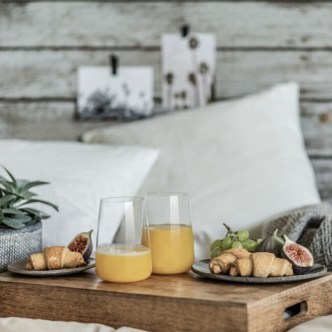 Zwiesel Glas Glas Vivid Senses Waterglazen 500ml Set van 4 – Tritan® Kristalglas Tumblers voor Water en Cocktails