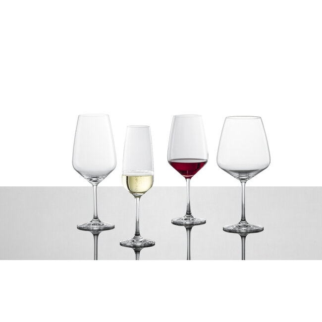Tulip Rode Wijnglazen 497ml Set van 4 – Tritan® Kristalglas Wijnglazen voor Lichte & Middelzware Rode Wijnen
