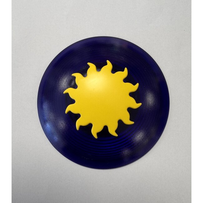 Glasparasol zon