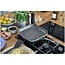 Salina Grillpan 28 x 28 cm – Granitium Ti-X Antiaanbaklaag – Radiant Inductiebodem – RVS Handgreep