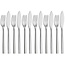WMF Visbestekset Nuova 12-delig – 6 Personen – Visvorken & Vismessen – Cromargan® 18/10 RVS – Glanzend