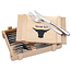 WMF Geschenkidee Steakmessen en -vorken Set 12-delig – 6 Personen – Cromargan® 18/10 RVS – Inclusief Houten Cadeaubox