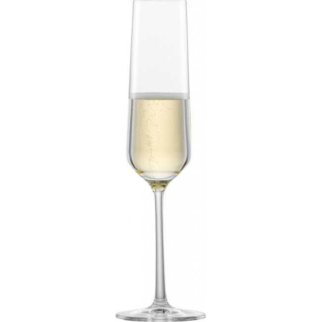 Zwiesel Glas Champagneflûte 0,215 L (2 Stuks) – Tritan® Kristalglas – Met Moussierpunt – Champagneglazen