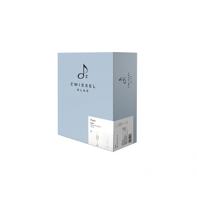 Zwiesel Glas Champagneflûte 0,215 L (2 Stuks) – Tritan® Kristalglas – Met Moussierpunt – Champagneglazen