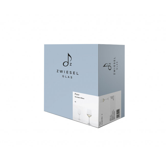 Zwiesel Glas Sauvignon Blanc Glazen Pure 408 ml (2 Stuks) – Tritan® Kristalglas – Witte Wijnglazen