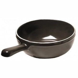 Emile Henry Fonduepan Fusain 24 cm
