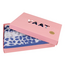 Vaat Amsterdam Cadeauset Thee- & Keukendoek - I Love Leopard 1 - Royal Blue / Grey / Silver