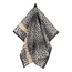 Vaat Amsterdam Cadeauset Thee- & Keukendoek - I Love Leopard 1 - Black / Sand / Gold (2-delig)