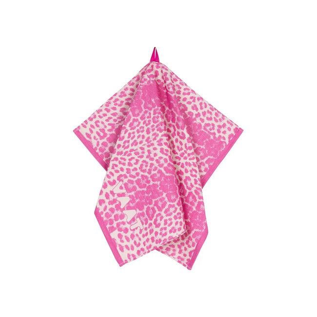 Vaat Amsterdam Cadeauset Thee- & Keukendoek - I love Leopard 1 - Pink / Sand