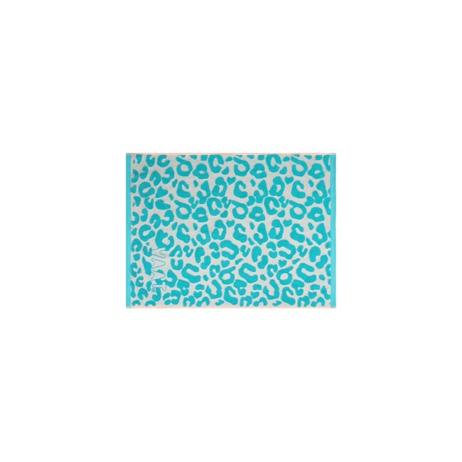 Vaat Amsterdam Cadeauset Thee- & Keukendoek - I love Leopard 2 - Turquoise / Orange