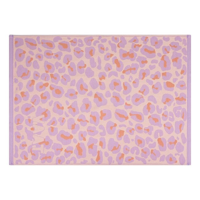 Vaat Amsterdam Cadeauset Thee- & Keukendoek - I love Leopard 2 - Lila / Peach