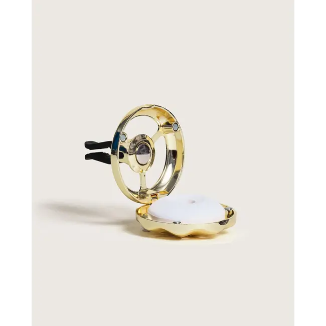 Maison Berger Autoparfum Diffuser Startersset Magical Gold (Inclusief Amber Powder Refill)