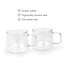 Bredemeijer Dubbelwandige Theeglazen Merano – 290 ml (Set van 2)