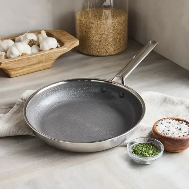 Greenpan Apex Hybride Roestvrijstalen Koekenpan - met Honingraat anti-aanbaklaag– 3-laags -20 cm