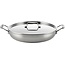Scanpan Fusion5 Roestvrijstalen Sauteerpan met Deksel – 32 cm / 4.7L – 5-Laags Constructie
