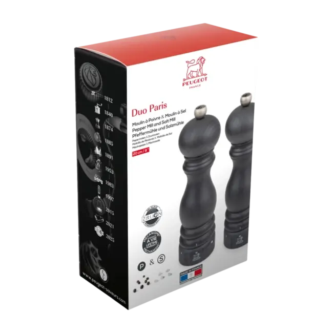 Peugeot Peper- en Zoutmolen Paris u'Select Graphite 20cm