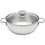Demeyere Apollo 7 Conische Braadpan / Sauteuse met Glazen Deksel – 24 cm / 3,25L