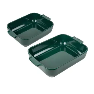 Peugeot Ovenschaal Appolia Duo Bosgroen 32&25 cm