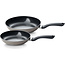 Fissler Essential Koekenpannenset – 24 cm & 28 cm – Grijs - Geschikt voor Inductie - PFAS-VRIJ