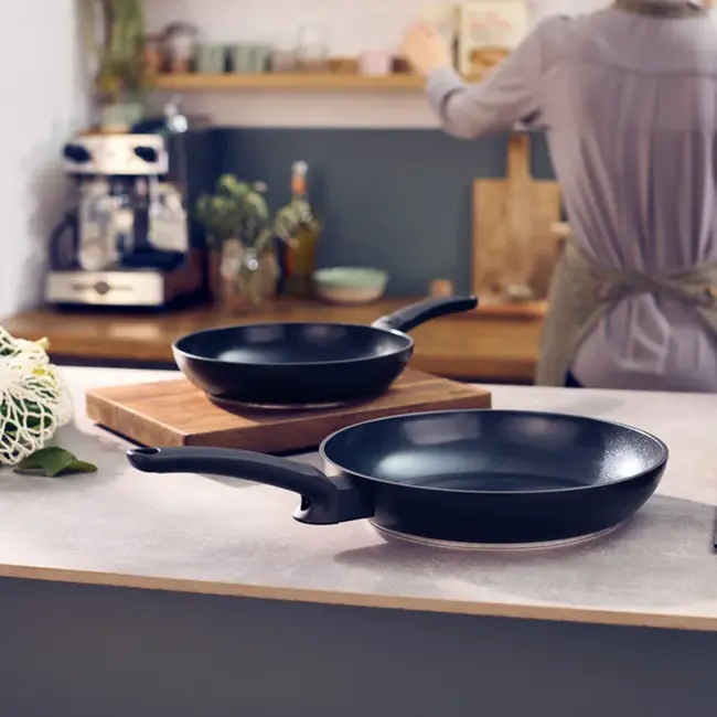 Fissler Ceratal Evo Classic Koekenpannenset – 24 cm & 28 cm – Zwart - Geschikt voor inductie - PFAS-VRIJ