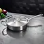 Fissler M5 Pro-Ply Sauteerpan / Hapjespan met Deksel – 28 cm / 4,1L (5-Ply RVS)