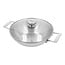 Demeyere Industry 5 Wokpan 30 cm met 2 Handvaten + Gratis Glasdeksel