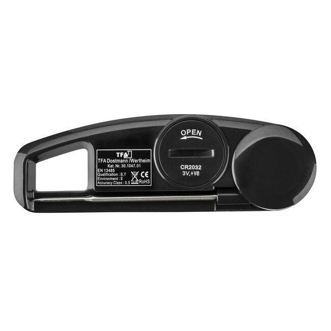 TFA Thermo Jack Digitale Klapthermometer in zakformaat (30.1047)
