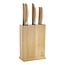 Zwilling / Henckels Messenblok Pakka 7-delig – Natuurlijk Hout & Precisestaal - HRC 54-56