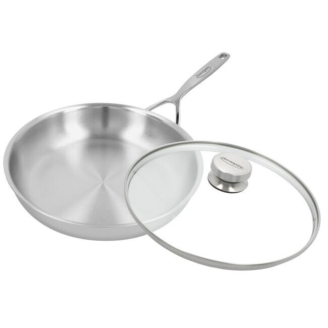 Demeyere Multiline7 Koekenpan 28cm – Inclusief Gratis Glasdeksel ( t.w.v. 30 euro)
