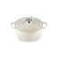 Le Creuset Braadpan Signature Meringue 24cm – Geëmailleerd Gietijzer