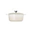 Le Creuset Braadpan Signature Meringue 24cm – Geëmailleerd Gietijzer