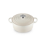Le Creuset Braadpan Signature Meringue 24cm – Geëmailleerd Gietijzer