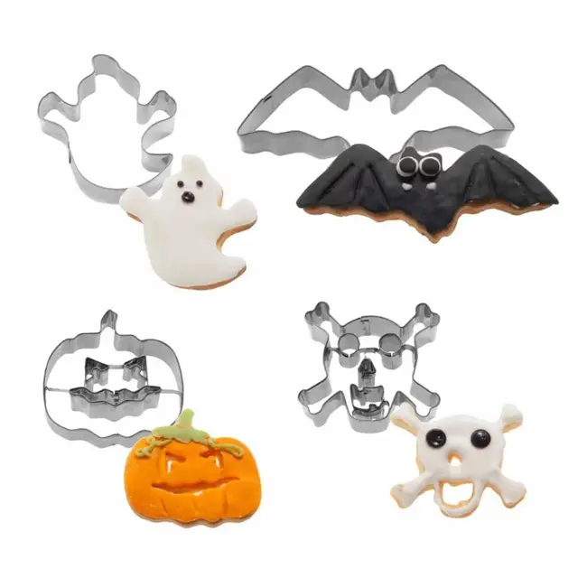 Westmark Koekjesvormen Halloween 4-delig
