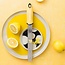 Microplane Premium Classic Citrus Zester – Vibrant Collection - Met Beschermkap - Soft-touch handgreep