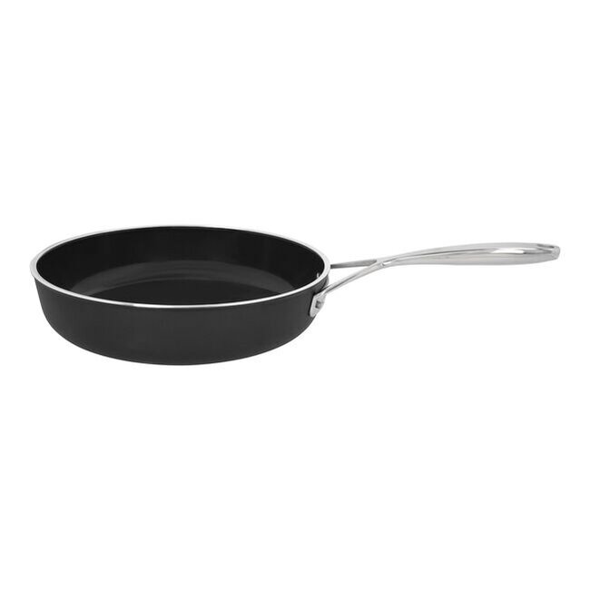 Demeyere Alu Plus 3 Hapjespan 28 cm – Ceraforce Keramische Antikleeflaag - Pfas-vrij